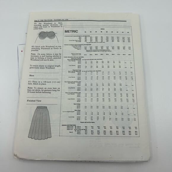 Stretch & Sew Ann Person 1578 The Traveler & 1175 Jogging Suit Sewing Pattern - Picture 10 of 11